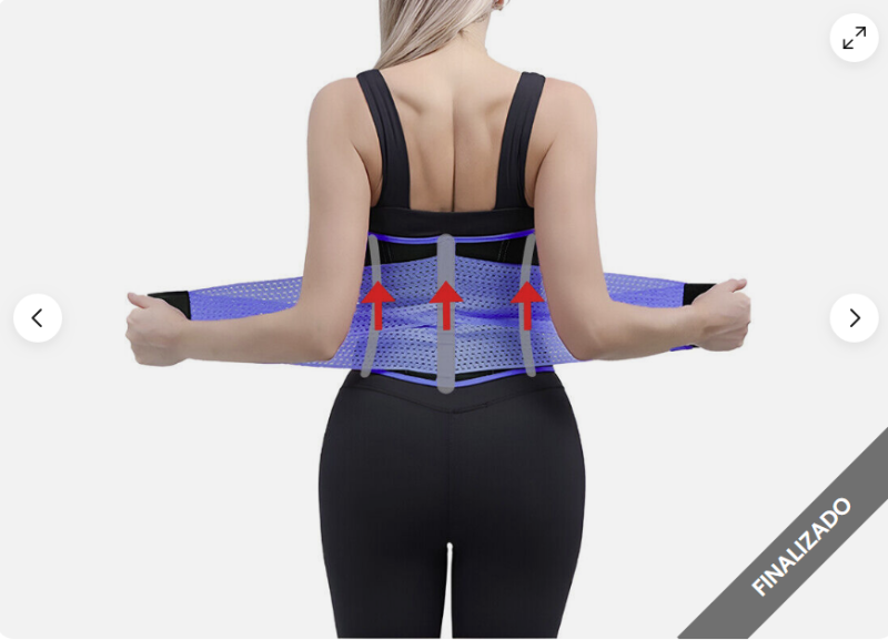 Comprar Faja Termica Deportiva Get Your Sweat On en Electroshopy - Ángulo 4